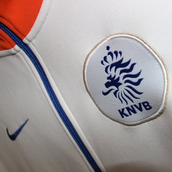 Nike NEDERLAND 2010-11 Holland away Netherlands N98 track top jacket 377348-100 - Picture 10 of 15